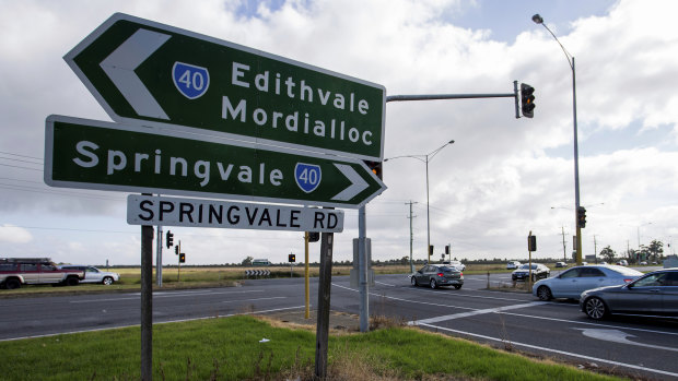 The Mordialloc freeway will connect motorists from the Mornington Peninsula Freeway to the Dingley bypass.