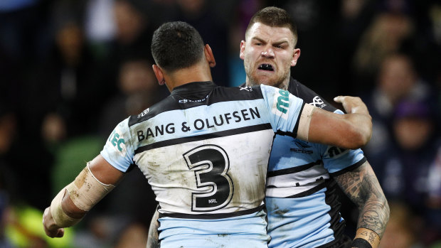Free to go ... Josh Dugan is one of several players told by Cronulla to test the market.
