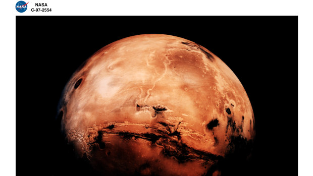 The red planet ... robots would be a cheaper and safer option for a Mars landing. 