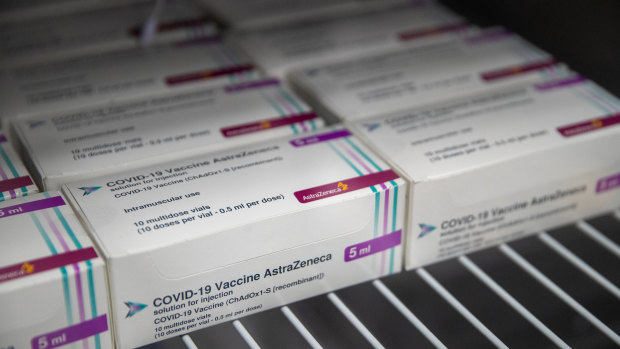 The AstraZeneca COVID-19 vaccine was bound for Australia.