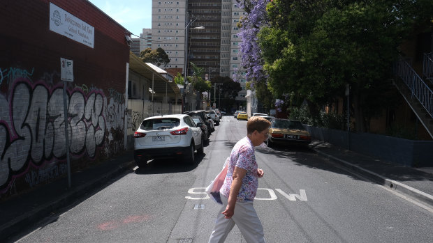 How Palmer Street in Fitzroy currently looks.