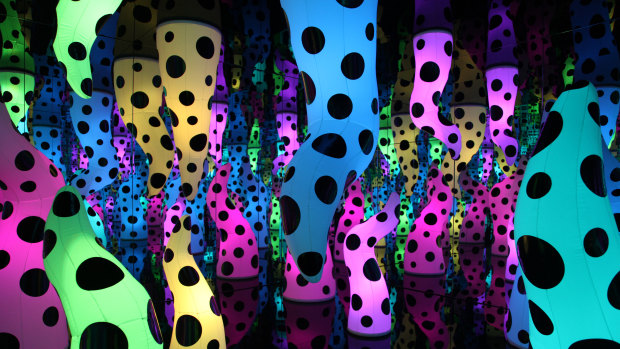 Kusama's distinctive style would find its audience in good time.