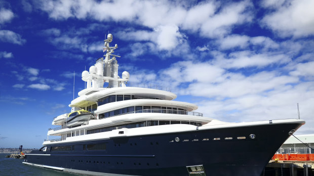 A court in April ordered Akhmedov to hand over the yacht, valued at roughly $US500 million, to his ex-wife. It has since been impounded by authorities in Dubai, where it had turned up for maintenance.