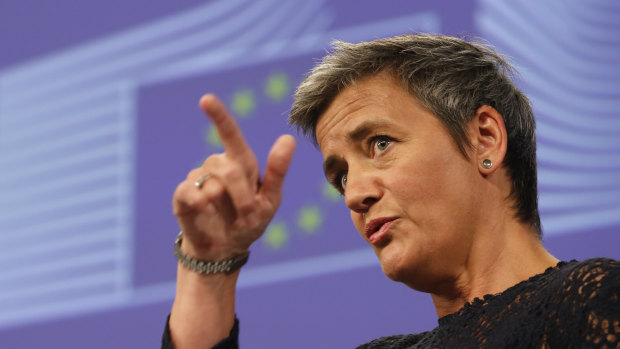 EU Competition Commissioner Margrethe Vestager says the proposals aim to “make sure that we, as users, as customers, businesses, have access to a wide choice of safe products and services online, just as well as we do in the physical world,"