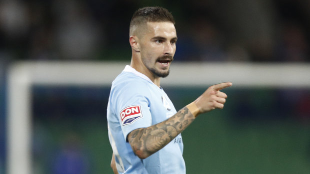 Jamie Maclaren will miss Melbourne City's opening derby against the Victory.