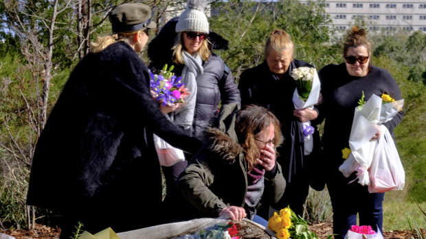 Family of Courtney Herron at Royal Park.