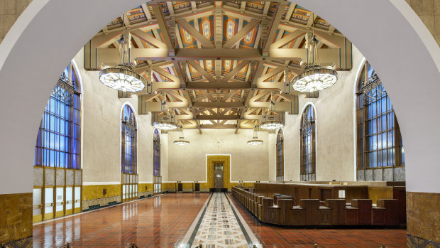 LA’s spectacular Union Station.