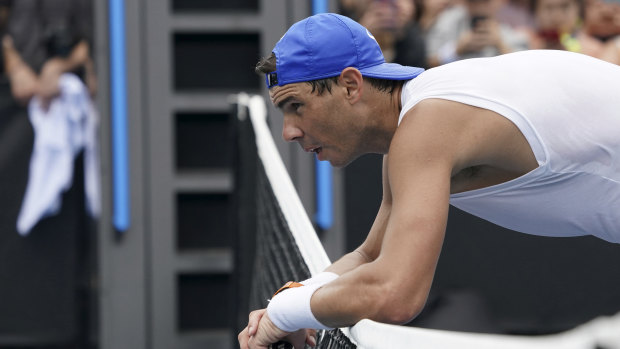 A fourth-round showdown with Rafael Nadal will provide motivation for Nick Kyrgios.