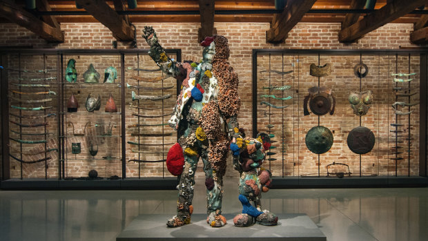  A sculpture from Hirst’s successful Venice show, Treasures From the Wreck of the Unbelievable, in 2017. 