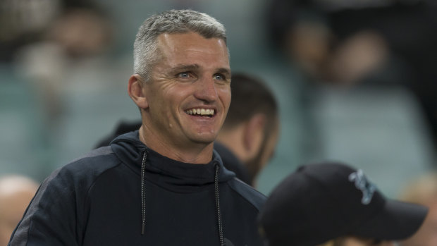 Back in black: Ivan Cleary gained a release from the Tigers to re-sign with Penrith.