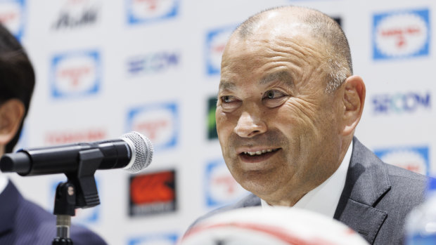 Eddie Jones ended a turbulent year as new coach of Japan.