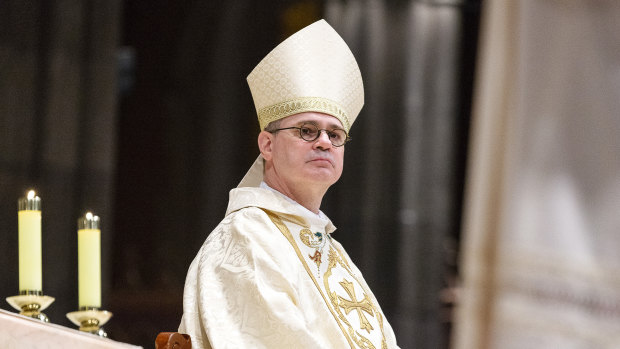 Melbourne Archbishop Peter Comensoli.