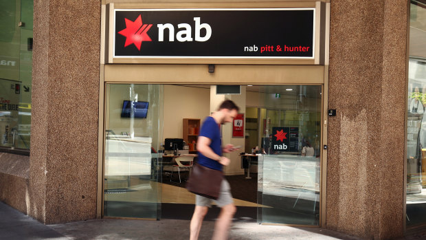 NAB will temporarily close more than one in 10 of its Australian branches.