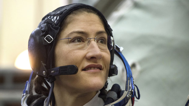 US astronaut Christina Hammock.