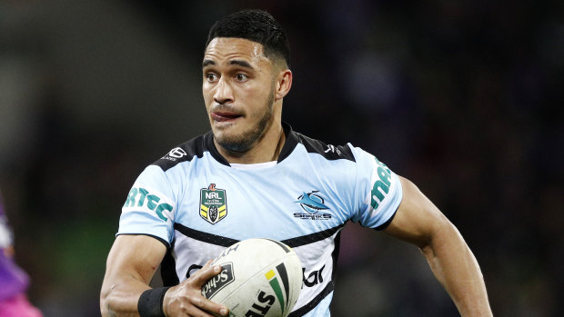 Hot property: The Sharks are keen to secure Valentine Holmes beyond 2019.