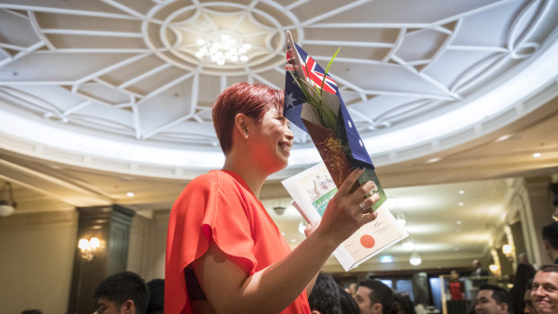 Citizenship ceremonies for new Australians  are joyous and moving occasions.