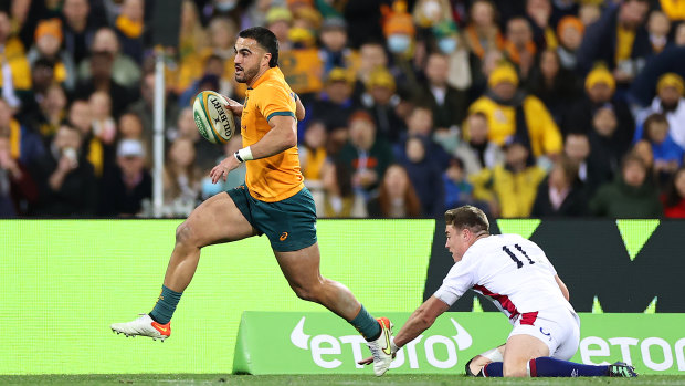 The second half produced some promising attack, but the Wallabies did not take their opportunities.
