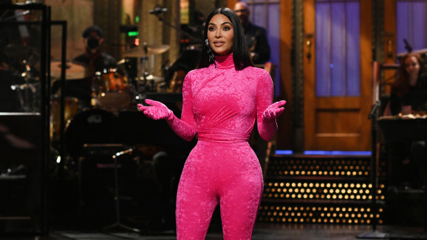 Kim Kardashian roasts her family as SNL host