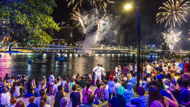 Fireworks will go ahead at Brisbane’s South Bank this New Year’s Eve, after they were cancelled last year due to COVID. 