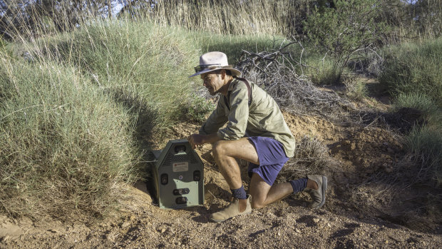 John Read, co-founder of Arid Recovery wildlife sanctuary in South Australia, has helped devise an array of methods to do away with the continent's feral cats.