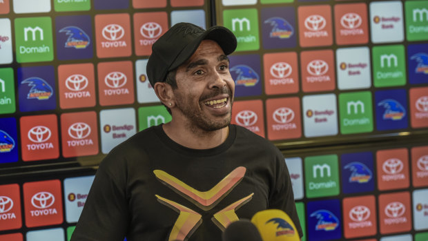Adelaide's Eddie Betts will captain the Deadly team at AFLX.