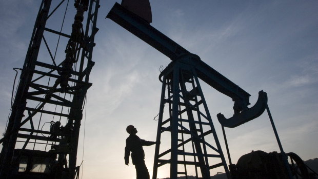 Oil futures fell around 6 per cent in New York and London.