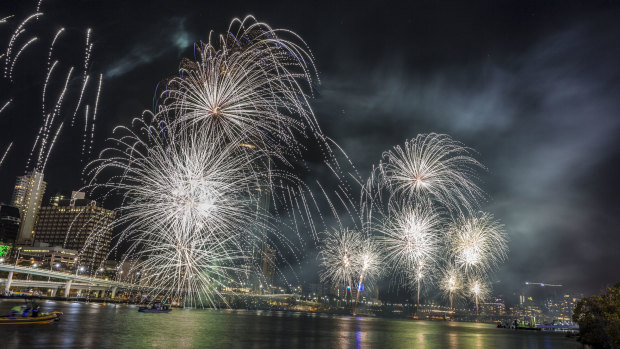 Thousands are expected to travel into Brisbane for the city’s popular fireworks display. 