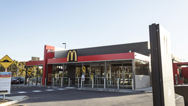 The McDonald's restaurant in Craigieburn where a worker has tested positive.