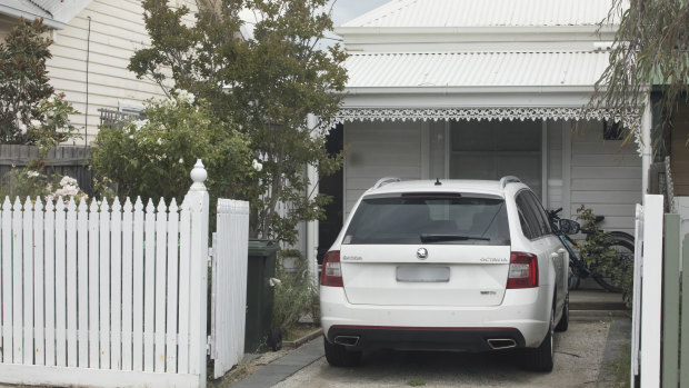 Belle Gibson's Northcote home.