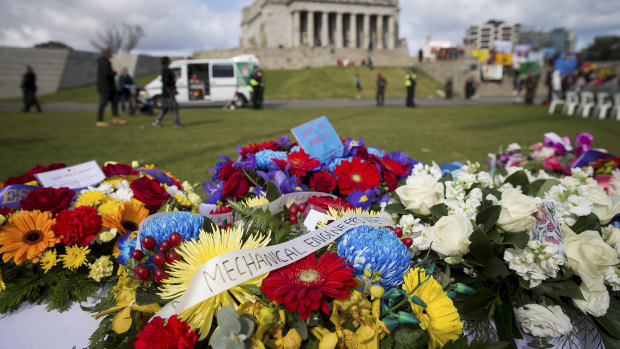 The 2018 Vietnam Veterans' Day Commemoration Ceremony at the Shrine of Remembrance in Melbourne marked the 52nd anniversary of the Battle of Long Tan.