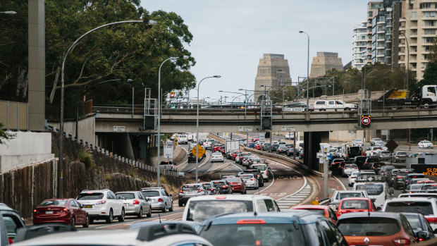 Smokestacks have proved the most controversial aspect of the $14 billion Western Harbour Tunnel project. 