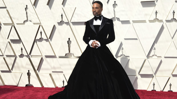 Billy Porter arrives at the Dolby Theatre in Los Angeles.