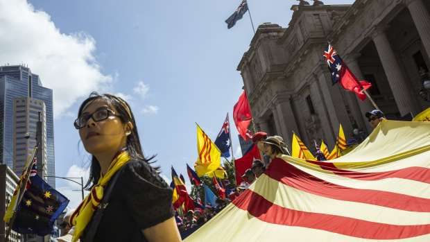 Speaking up in Australia, risking retribution against their families in Asia