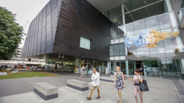 Brisbane's riverside Queensland Gallery of Modern Art has been suggested for the bus route.