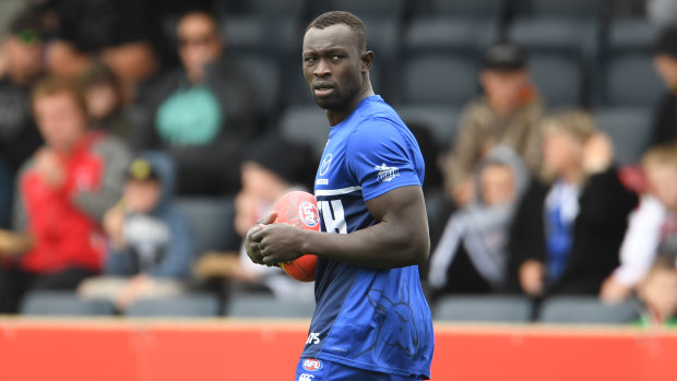 Majak Daw is poised to make his long awaited return to AFL footy. 