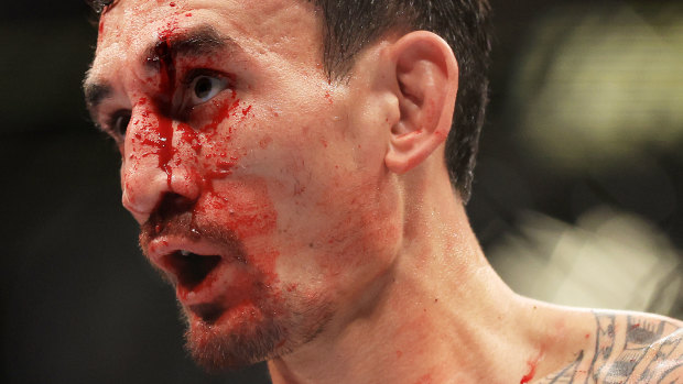 Max Holloway has been busted open.