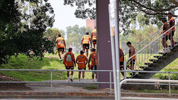 Tudo continua como sempre: os jogadores do Tigers vão treinar após a saída de Richardson.