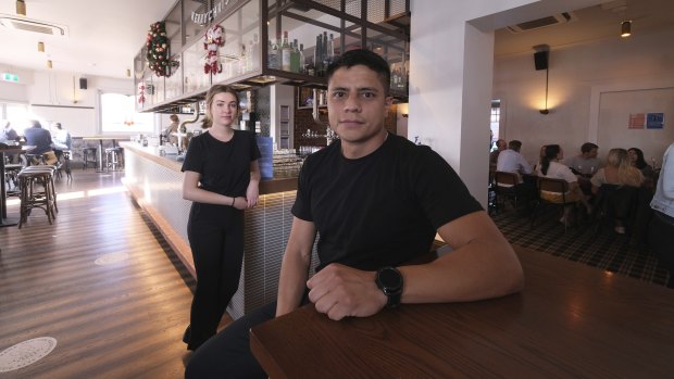 Ruben Rodriquez and Maddie Harvey found it near impossible to find work during the pandemic. Then the pubs opened. 