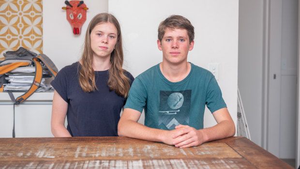 Twins Mia and James Waddington attended Mackellar Girls and nearby Balgowlah Boys High respectively.
