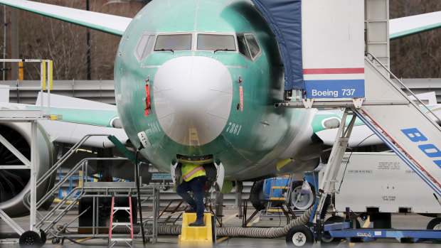 The 737 Max has been grounded since March 2019. 