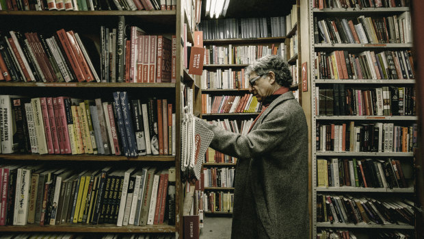 Deepak Chopra, the alternative medicine and New Age megastar, browses through books at the Strand in New York last year.