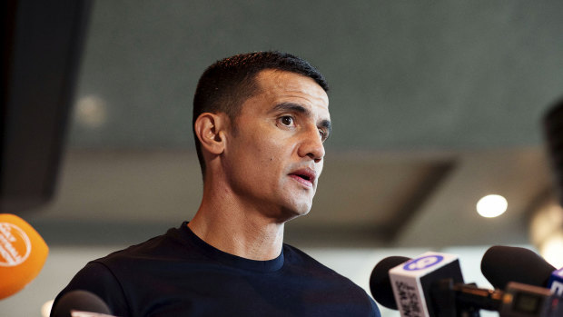 Last hurrah: Socceroos great Tim Cahill will retire from international football after Tuesday night's friendly with Lebanon.