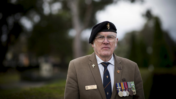 Second generation armoured vehicle mechanic Chris Murnane.