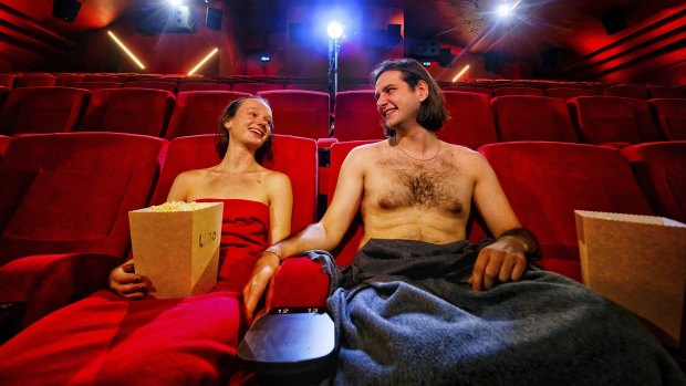 Attendees at the nude screenings of Patrick must strip down to “at least their undies” and bring a towel to sit on.