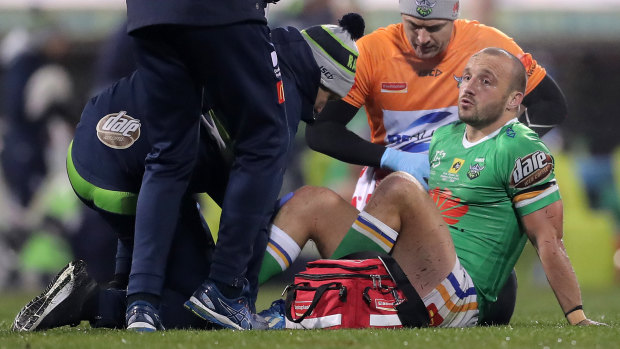 Josh Hodgson sat out most of the 2020 season with a knee injury.
