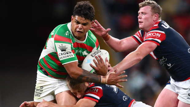 South Sydney’s Latrell Mitchell.