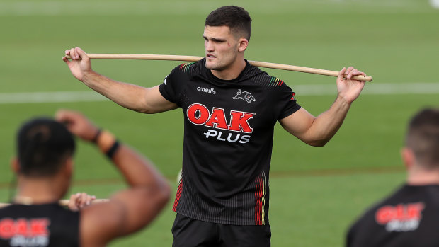 Nathan Cleary has a nervous wait ahead over the next month.