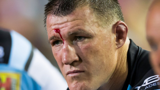 Paul Gallen and the Sharks had a tough year on-field.