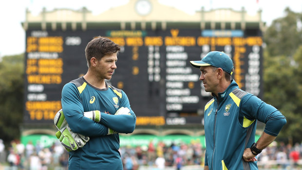 Tim Paine has been forced to self-isolate.