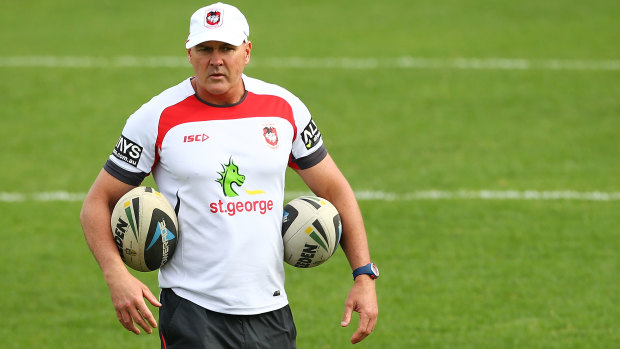 Paul McGregor before his first game in charge in 2014.
